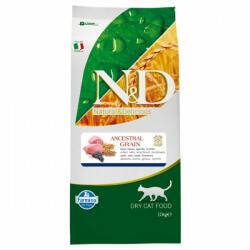 N&D Hrana uscata pentru pisici, N&D Ancestral Grain Cat Adult, Miel si Afine, 10 kg
