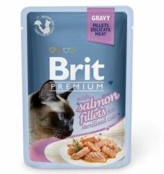 Brit 24 x Brit Cat Delicate Sterilised Somon in sos, 85 g