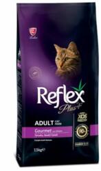 Lider Pet Food Reflex Plus Adult Cat Gourmet, 15 kg