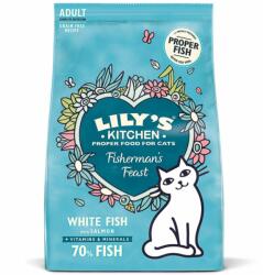 Lily's Kitchen Lily's Kitchen Cat Fisherman's Feast Peste Alb cu Somon, 800 g