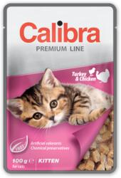 Calibra Hrana umeda pentru pisici Calibra Kitten Curcan si Pui in sos, 100 g