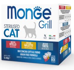 Monge Monge Multipack Cat Sterilised, 12 plicuri x 85 g
