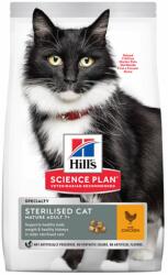 Hill's Hrana uscata pentru pisici Hill's SP Feline Mature Adult 7+ Sterilised Cat cu Pui, 300g