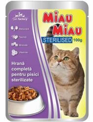 MIAU MIAU Plic Miau Miau Sterilised, 100 g