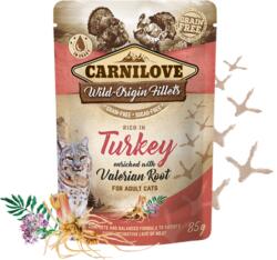 CARNILOVE Hrana umeda pentru pisici, Carnilove Cat Pouch cu Curcan si Valeriana, 85 g