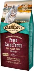 CARNILOVE Hrana uscata pentru pisici Carnilove Fresh Cat Sterilised cu Pastrav si Crap, 2 Kg
