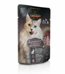 BEWITAL petfood Hrana pisica Leonardo Plic cu Iepure si Merisoare, 85 g