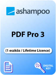 Ashampoo PDF Pro 3 (1 eszköz / Lifetime) (Elektronikus licenc)