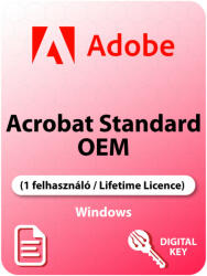 Adobe Acrobat Standard 2020 (1 felhasználó / Lifetime) (OEM) (Elektronikus licenc) (65310929)