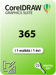 Corel CorelDRAW Graphics Suite 365 (1 eszköz / 1 év) (Elektronikus licenc) (ESDCDGSSUB1YEU)