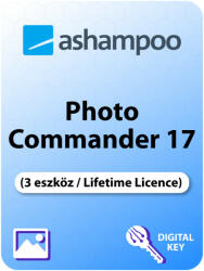 Ashampoo Photo Commander 17 (3 eszköz / Lifetime) (Elektronikus licenc) (P27616-01)