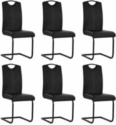 vidaXL 6 buc negru 275463