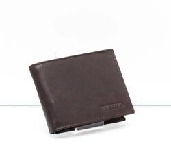 La Scala sötétbarna férfi kicsi puha bőr pénztárca adc-01/a