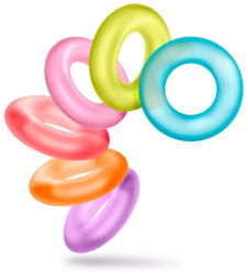 Blush Regele Ring - set de inele pentru penis - colorat (6 buc) (853858007628) Inel pentru penis