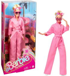Barbie Mattel Barbie The Movie - Margot Robbie as Barbie: doll in a pink jumpsuit (HRF29) - pcone