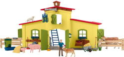 Schleich Farm World Large stable, toy figure (42605) - pcone Papusa