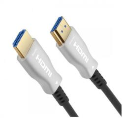 PremiumCord Cablu HDMI Optic, 18Gbps, 4K@60Hz, Active Optical (AOC), V2.0, conectori auriti, 10m, PremiumCord kphdm2x10 (kphdm2x10)