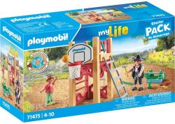 Playmobil Set Figurine PLAYMOBIL City Life Starter Pack Loc De Joaca Dulgher 4 Ani+ Multicolor (71475)