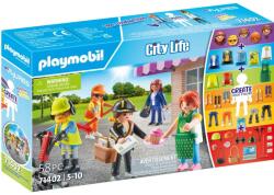 Playmobil Set Figurine PLAYMOBIL My Figures City Life 5 Ani+ Multicolor (71402) Figurina