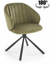Halmar K533 szék, fekete / olíva - mindigbutor