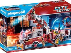 Playmobil Set Figurine PLAYMOBIL Masina De Pompieri 5 Ani+ Multicolor (70935)