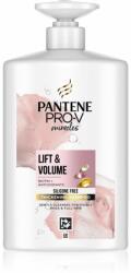 Pantene Miracles Lift'N'Volume tömegnövelő sampon a selymes hajért biotinnal 1000 ml