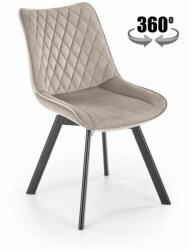 Halmar K520 szék, bézs / fekete - mindigbutor