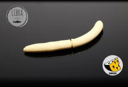 Libra Lures Fatty D'Worm 6.5cm Culoare 005 Cheese (FATTY65-005)