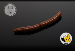 Libra Lures Fatty D'Worm 6.5cm Culoare 038 Brown (FATTY65-038)