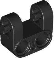 LEGO® 69819c11 - LEGO fekete technic csatlakozó 2 pin és tengely 90° elforgatva, megerősített oldalakkal (69819c11)