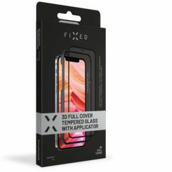 FIXED 3D üvegfólia applikátorral Apple iPhone 13 Pro Max fekete (FIXG3DA-725-BK)