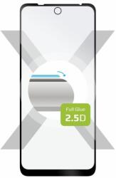 FIXED Full Cover 2, 5D Üvegfólia Motorola Moto E30, Fekete (FIXGFA-846-BK)