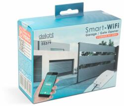 Delight Smart Wi-fi-s garázsnyitó szett - 230V - nyitásérzékelő (55379)