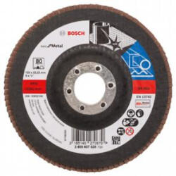 Bosch Disc de slefuire evantai BOSCH X571 pentru metal , D 125 mm; G 80, versiune inclinata (2 608 607 328)