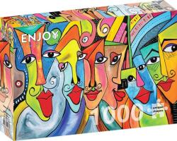 Enjoy 1000 db-os puzzle - Faces of Life (1856) (1856)