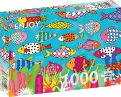 Enjoy 1000 db-os puzzle - Patterned Fishes (2049)