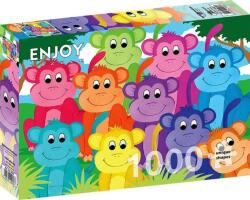 Enjoy 1000 db-os puzzle - Rainbow Monkeys (2060) (2060)