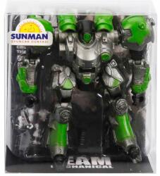Sunman Mini Robot, Verde, 9 cm