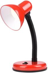 VERK GROUP Flexibilis asztali lámpa E27, piros, 20 cm