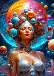 Enjoy 2142 - Cosmic Godess - 1000 db-os puzzle (2142)