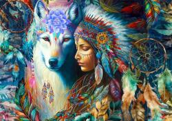 Enjoy 2187 - Native Princess - 1000 db-os puzzle
