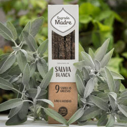 Sagrada Madre -White Sage-Fehér Zsálya 9 szál Füstölőpálca - termeszetkosar
