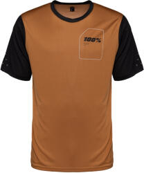 100% Tricou de ciclism pentru bărbați 100% Ridecamp Jersey SS portocaliu STO-41401-323-10
