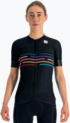 Sportful Vélodrome tricou de ciclism pentru femei negru 1121032.002