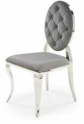 Halmar K555 szék, szürke/ezüst