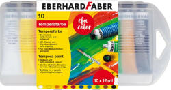 Eberhard Faber Tempera 10 culori 12 ml cut plastic eberhard faber (EF575510)