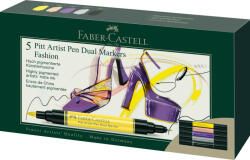 Faber-Castell Pitt artist pen dual marker set 5 buc fashion faber-castell (FC162006)