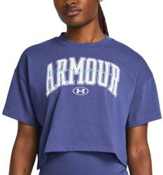 Under Armour UA HW SCRIPTED WM CROP SS-PPL Rövid ujjú póló 1383050-561 Méret L