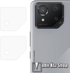 Kamera lencsevédő karcálló edzett üveg - 2db, 9H, 0, 33mm, Arc Edge - ASUS ROG Phone 8 / ROG Phone 8 Pro