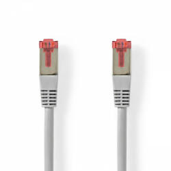 Nedis CAT6 hálózati kábel | RJ45 Dugasz | RJ45 Dugasz | SF/UTP | 10.0 m | Kerek | PVC | Szürke | Label (CCGL85220GY100)